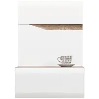 Noční stolek Lionel L Li14 dub sonoma/bílá