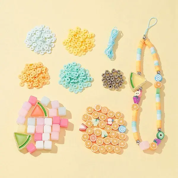 DIY Fruit Stretch Bracelet Making Kit