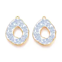 304 Stainless Steel Enamel Pendants