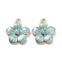 Zinc Alloy Enamel Pendants