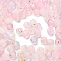 Frosted Transparent Acrylic Beads
