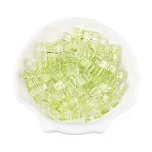 Baking Paint Transparent Glass Beads
