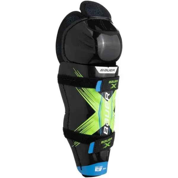 Bauer X S24 SHIN GUARD YTH Holenné chrániče, čierna, veľkosť