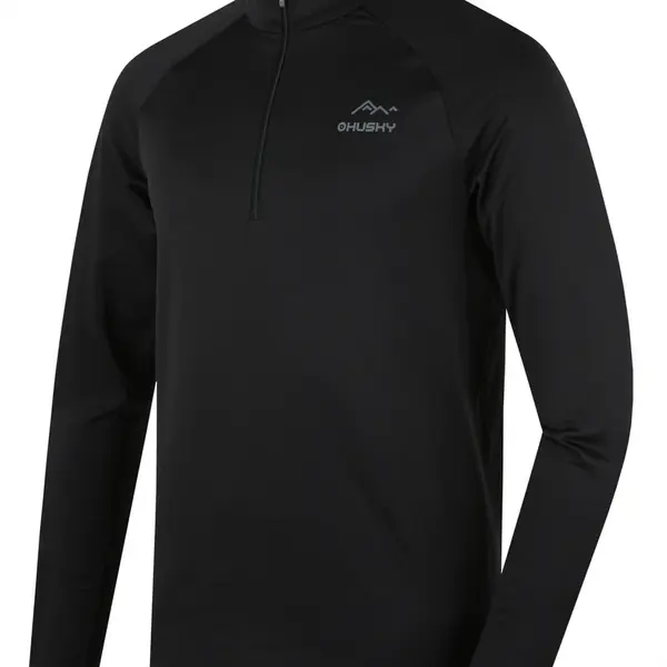 Husky Tromi zip M XXXL, black Termoprádlo Active Winter Triko