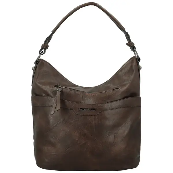 Dámská kabelka na rameno coffee - Romina & Co Bags Elisa