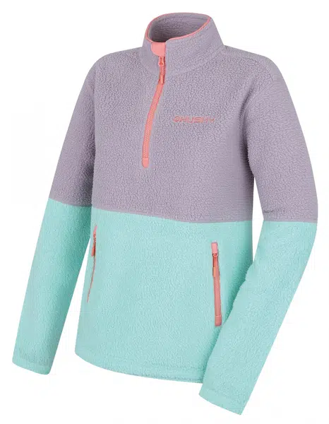 Husky Addy L XL, purple/mint Dámská fleecová mikina
