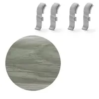 Spojka k soklu Naturel chateau , PVC dĺžka 0,5 cm, výška hrany 56 mm, NATNGTF99