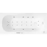 Masážna vaňa SIKO Mika 170x70 cm LUXUS akrylát pravá SIKOHMLMIKA170P