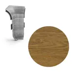 Vnitřní roh k soklu Naturel Carlo , PVC dĺžka 0,5 cm, výška hrany 56 mm, NATNGTWR3