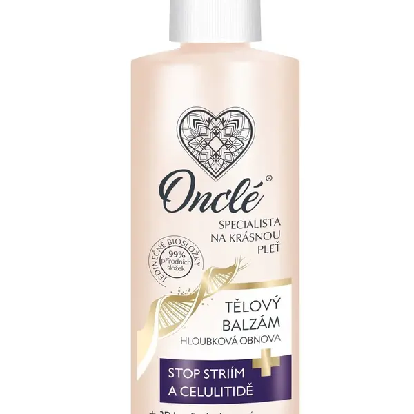 Onclé Tělový balzám s kmenovými buňkami proti striím a celulitidě 200 ml