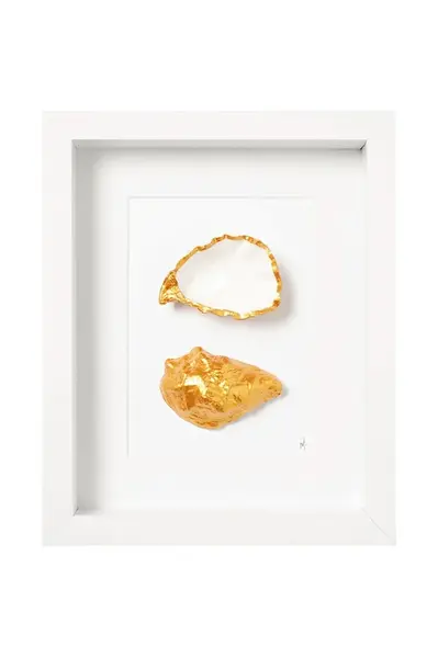 Nástenná dekorácia Maria el Mar Double Oyster 27 x 22 cm