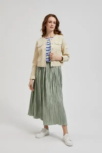 Women's light jacket MOODO - beige