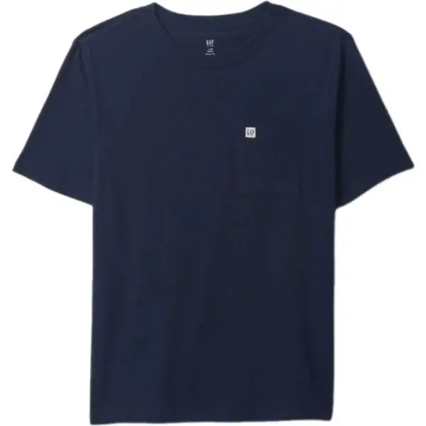 GAP FRCH ORIGINAL LOGO Chlapecké tričko, tmavě modrá, velikost