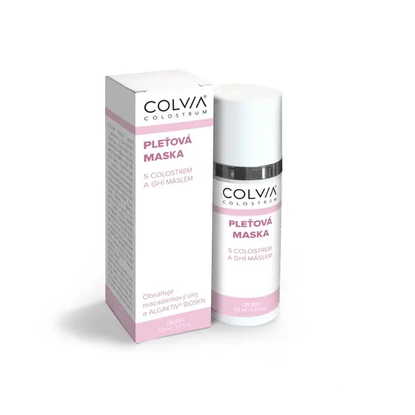 COLVIA Pleťová maska s colostrem a ghí máslem 50 ml