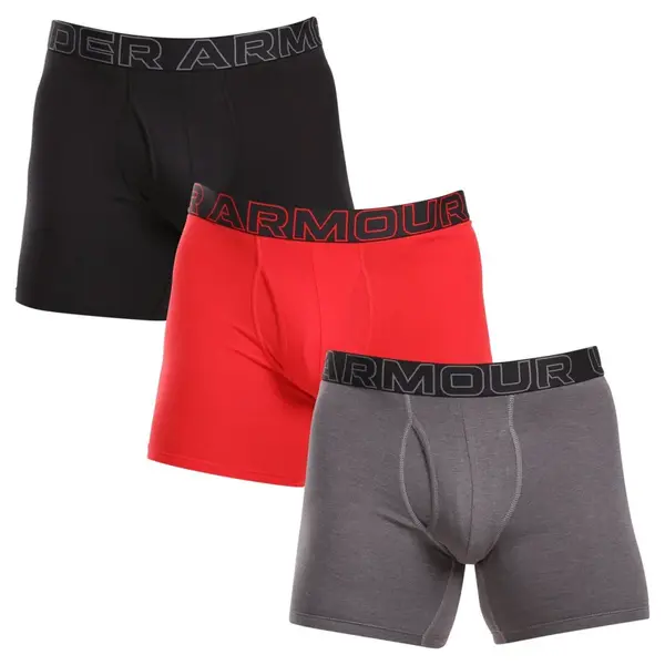 Under Armour 3PACK pánské boxerky vícebarevné (1383889 025) XXL