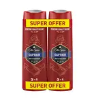 Old Spice Captain Pánský sprchový gel a šampon 2x400 ml
