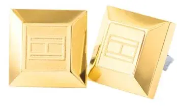 Tommy Hilfiger Pozlátené náušnice TH2700646