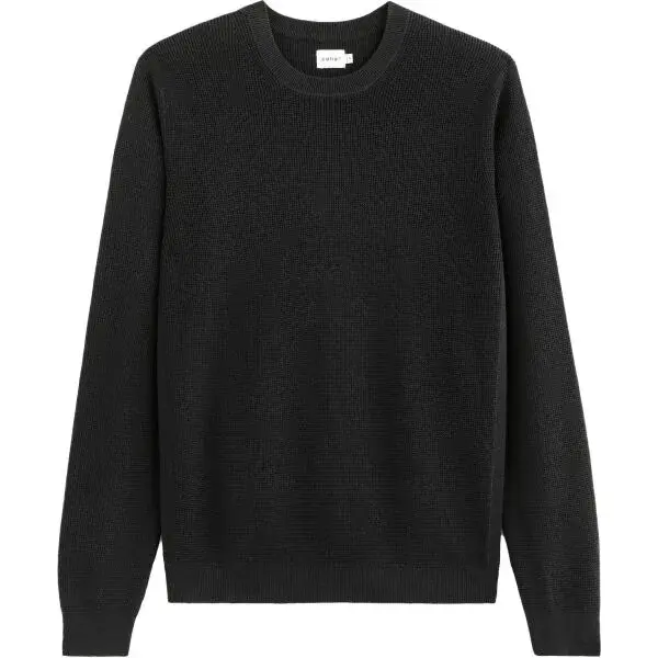 CELIO TEPIC Pánský svetr, černá, velikost