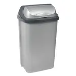 Keeper Odpadkový kôš Roll-Top strieborný 50 l, 67,5 x 39 x 29,5 cm