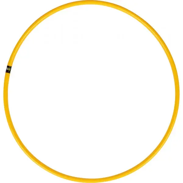 Fitforce HULAHOP 70 Gymnastická obruč, žlutá, velikost