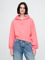 GAP Dámská Mikina s kapucí Logo Cropped 841725-08 Velikost: XL