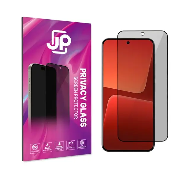 JP Privacy Tvrzené sklo, Xiaomi 15T Pro, černé
