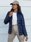 Kurtka damska puchowa BREEZFIT granatowa Dstreet