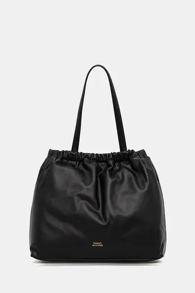 Kožená kabelka Tommy Hilfiger