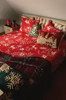 Sada bavlněných povlečení Medicine červená barva