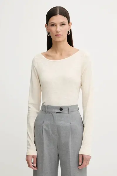 Bavlněné tričko s dlouhým rukávem Marc O'Polo