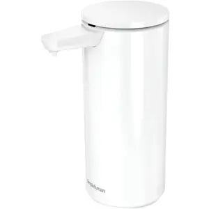 Simplehuman 414ml - bílá ocel - Bezdotykový dávkovač mýdla