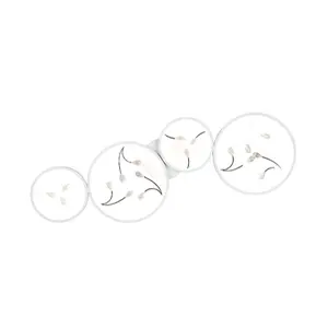 Trio Groovy led stropné osvetlenie biela 642110431 TR642110431