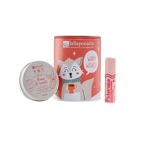 LASAPONARIA Darčeková kozmetická sada Pokladnička - Polárna líška