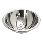 Umývadlo Sanela 37x37 cm nerez bez otvoru pre batériu SLUN44