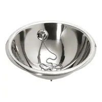 Umývadlo Sanela 37x37 cm nerez bez otvoru pre batériu SLUN44