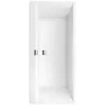 Villeroy & Boch Squaro Edge 12 obdĺžniková vaňa squaro 170x75 cm liaty mramor ľavá aj pravá UBQ170SQE2DV-01