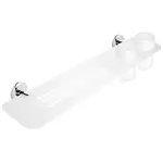 Nimco Unix polička vrátane pohárechróm UNX36058DW26