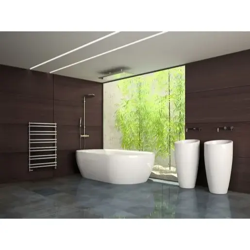 P.M.H. Ulysses radiátor kombinovaný 129,4x70 cm chróm UL7001294CR