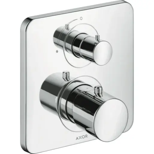 Hansgrohe Axor Citterio M podomietkový termostat s uzatváracím ventilom, chróm 34705000
