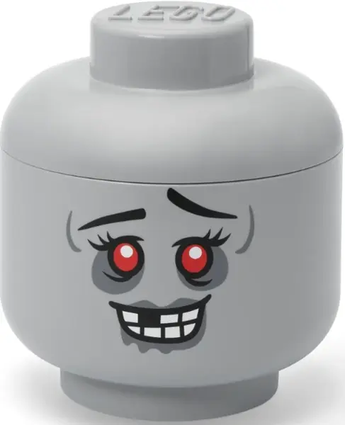 LEGO úložná hlava (velikost L) - zombie