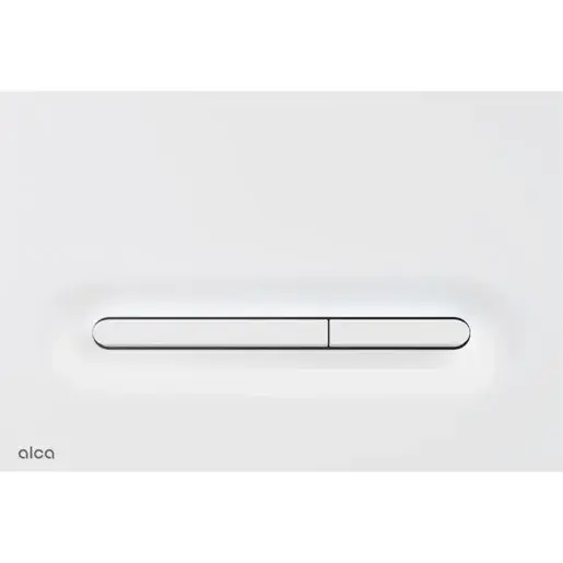 Alca Linka ovládacie tlačidlo plast biela-mat M1876