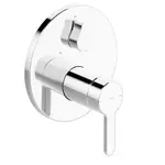 Hansa Designo sprchová a vaňová batéria bez podomietkového telesa chróm 81113563