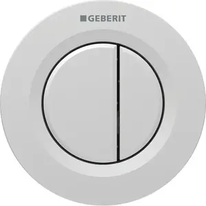 Geberit typ 01 ovládacie tlačidlo plast chróm matný 116.043.JQ.1