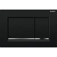 Geberit Sigma30 ovládacie tlačidlo plast čierny lesk 115.883.KM.1