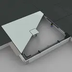 Kaldewei ESR II montážny systém pre sprchové vaničky 750 x 1000 mm 584574060000