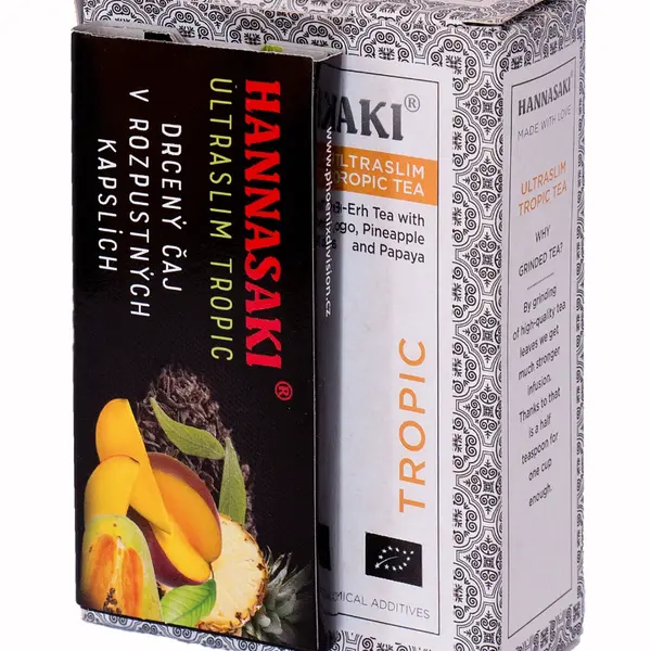 Hannasaki Duo pack Tropic set čajů 60 g + cestovní balení