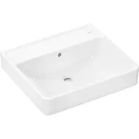 Hansgrohe Xanuia Q umývadlo 55x48 cm bez otvoru pre batériu, s prepadom 61146450