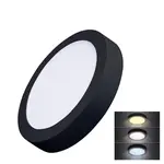 LED svetelný panel Solight čierna WD172-B