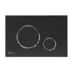 Ovládacie tlačidlo SAT z plastu v čiernej farbe mat SATAT78