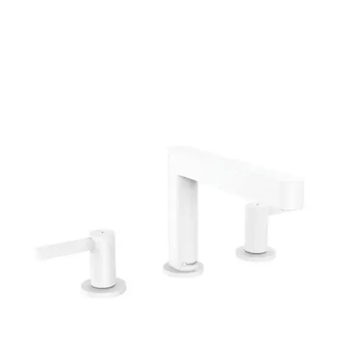 Hansgrohe Finoris umývadlová batéria s clic-clac matná biela 76033700